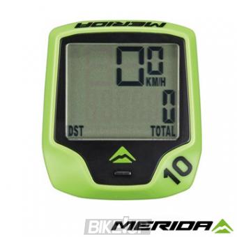 Wireless Bike Computer Merida Cycling computer M10 Wireless Green 10