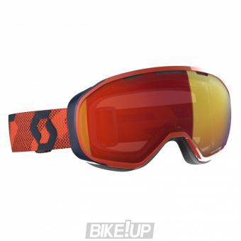 Ski mask SCOTT Fix Orange Enhancer Red Chrome