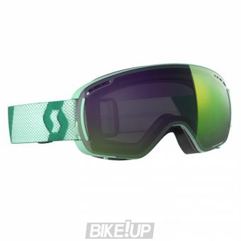 Ski mask SCOTT LCG COMPACT Mint Enhancer Green Chrome