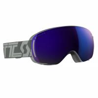 Ski mask SCOTT LCG COMPACT Throw Back Grey Solar Blue Chrome