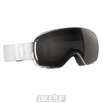 Ski mask SCOTT LCG COMPACT White Solar Black Chrome