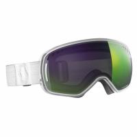 Ski mask SCOTT LCG White Enhancer Green Chrome