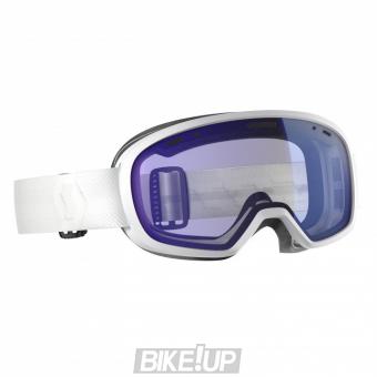 Ski mask SCOTT Muse Pro Illuminator White Illuminator Blue Chrome