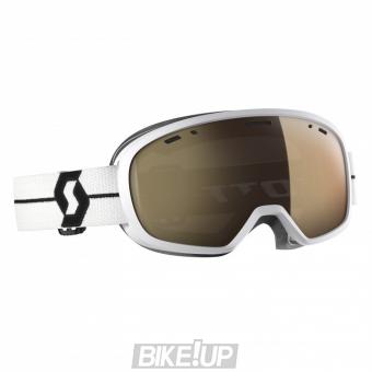 Ski mask SCOTT Muse Pro LS White Black Ls Bronze Chrome