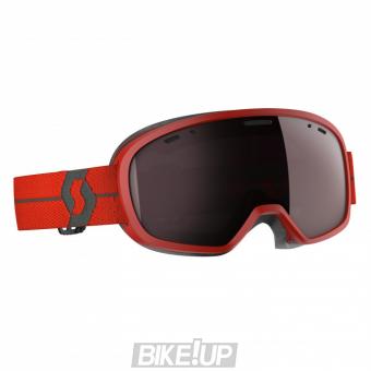 Ski mask SCOTT Muse Pro Enhancer Silver Chrome Red