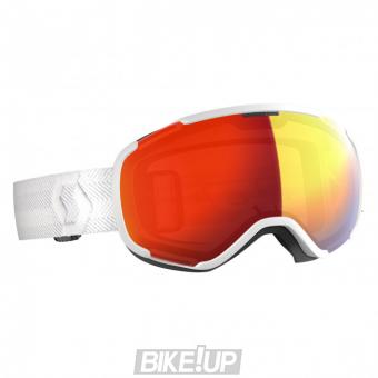 Ski mask SCOTT FAZE II Enhancer Red Chrome White