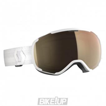 Ski mask SCOTT FAZE II LS Light Sensitive Bronze Chrome White
