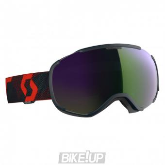 Ski mask SCOTT FAZE II Enhancer Green Chrome Blue nights Red