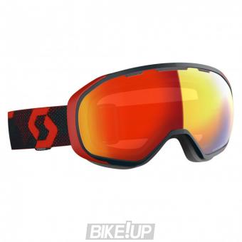 Ski mask SCOTT FIX Red Blue Nights Enhancer Red Chrome