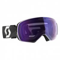 Ski mask SCOTT LCG EVO LS White Black Light Sensitive Blue Chrome