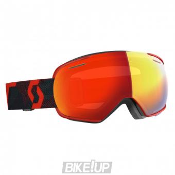 Ski mask SCOTT LINX LS Red Blue Nights Light Sensitive Red Chrome