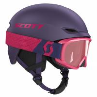 Ski helmet SCOTT KEEPER 2 + mask JR WITTY Purple