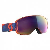 Ski mask SCOTT LCG COMPACT Grenadine Orange Enhancer Teal Chrome