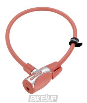 Cable bike lock KRYPTONITE KRYPTOFLEX 1265 SALMON