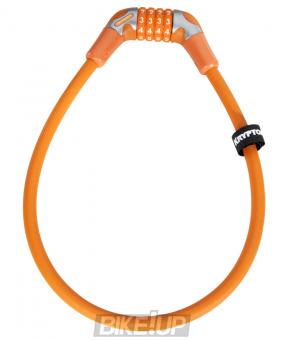 Cable bike lock KRYPTONITE KRYTPOFLEX code 1265 Orange