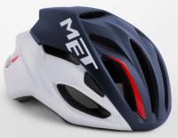 Helmet MET Rivale Deep Blue White Matt Glossy