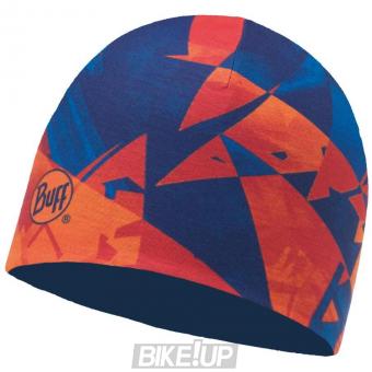 BUFF Microfiber Reversible Hat Rush Multi Blue Skydiver