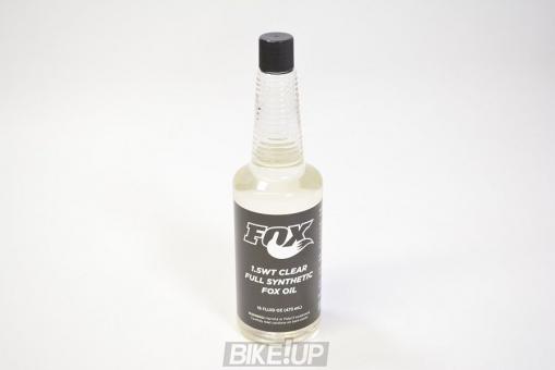 FOX SHOX AM 1.5wt Synthetic Oil 16oz. Clear 025-03-035