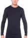 Thermal underwear top long sleeve 200 ICEBREAKER Oasis LS Crewe Black