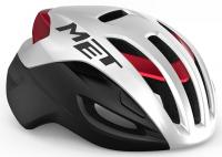 MET Helmet RIVALE MIPS White Black Red Metallic Matt Glossy