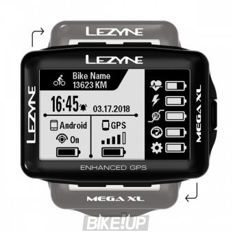 Cycling computer Lezyne Mega XL GPS Smart Loaded