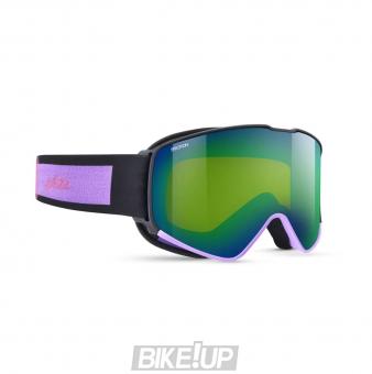 JULBO Ski Goggles ALPHA Spectron 3 Black Purple J76112143