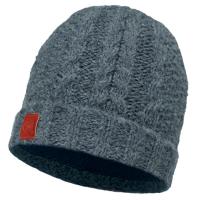 BUFF KNITTED & POLAR HAT AMBY Seaport Blue