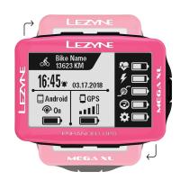Bike Computer LEZYNE MEGA XL GPS 2019 Limited Pink Edition