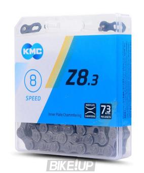 Chain KMC Z8.3 7-8 velocity 116 units locking Silver +