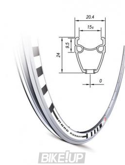 Rim MACH1 ROAD RUNNER 700C 32 holes FV / Presta Silver