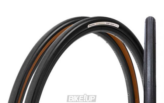 Tire PANARACER GRAVELKING Slick + 700x35C Black Brown