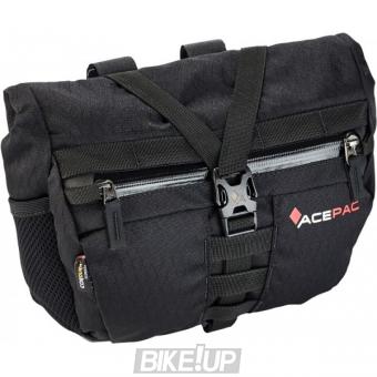 Bicycle bag on wheel ACEPAC Bar Bag Black