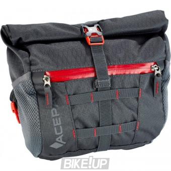 Bicycle bag on wheel ACEPAC Bar Bag Gray