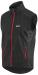 Velokurtka vest Garneau CABRIOLET JACKET Black Red