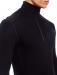 Thermal underwear top long sleeve Icebreaker BF 260 Tech LS Half Zip MEN monsoon black