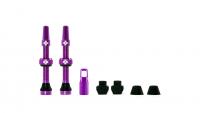 Nipples for tubeless wheels Muc-Off Tubeless Presta 44mm 2 pcs Purple