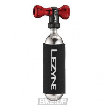 Pump LEZYNE CONTROL DRIVE CO2 cylinder with 16G Red