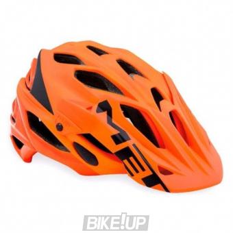 Bicycle helmet MET PARABELLUM Orange Black