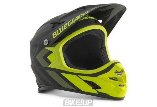 Helmet fullfeys BLUEGRASS Intox Black Shaded Fluo Yellow Matt
