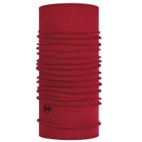 BUFF MIDWEIGHT MERINO WOOL Solid Red