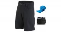 Cycling shorts with removable diapers PEARL IZUMI MTB CANYON Black