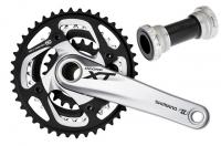 Cranks Shimano Deore XT FC-M780 Hollowtech II 175mm with components carriage SM-BB70