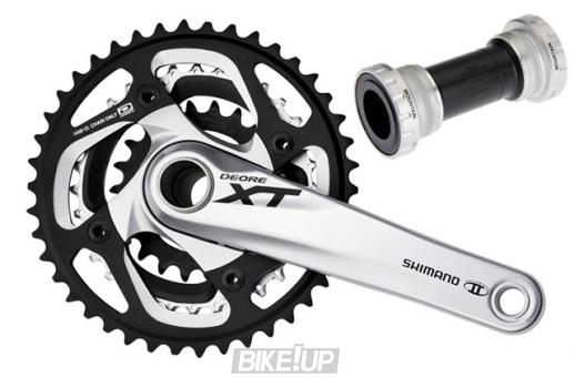 Cranks Shimano Deore XT FC-M780 Hollowtech II 175mm with components carriage SM-BB70