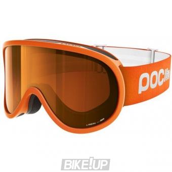 Children ski mask POC POCito Retina Fluorescent Orange