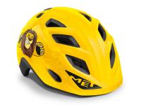 Kids bike helmet MET Elfo & Genio Yellow Lion Glossy