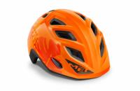 Kids bike helmet MET Elfo & Genio Orange Jungle Glossy