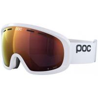 Ski mask POC Fovea Mid Clarity Hydrogen White / Spektris Orange