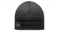 Cap Buff Merino Wool Hat Solid Black