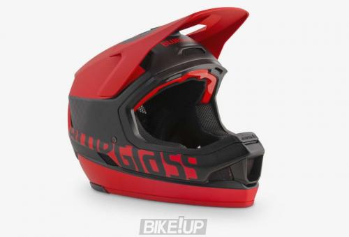 Helmet Bluegrass LEGIT CE RED BLACK TEXTURE | MATT M 56-58 cm