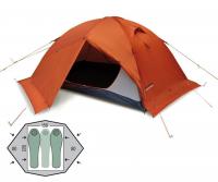Tent triple Pinguin Gemini 150 Extreme Snow with skirt